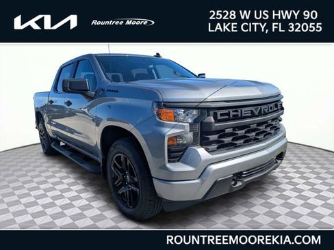 Used 2023 Chevrolet Silverado 1500 Custom w/ LPO, Dark Essentials Package RWD image 1