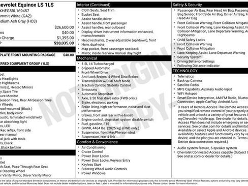 Used 2024 Chevrolet Equinox LS image 5