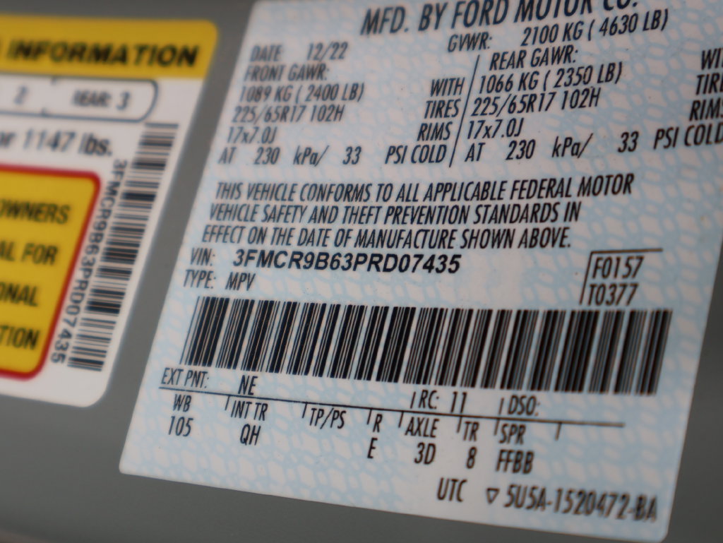 Certified 2023 Ford Bronco Sport Big Bend AWD/4WD image 41