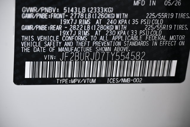 New 2026 Subaru Outback Touring XT AWD/4WD image 21