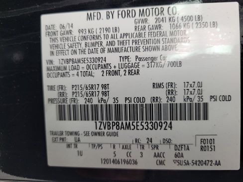 Used 2014 Ford Mustang Coupe RWD image 33