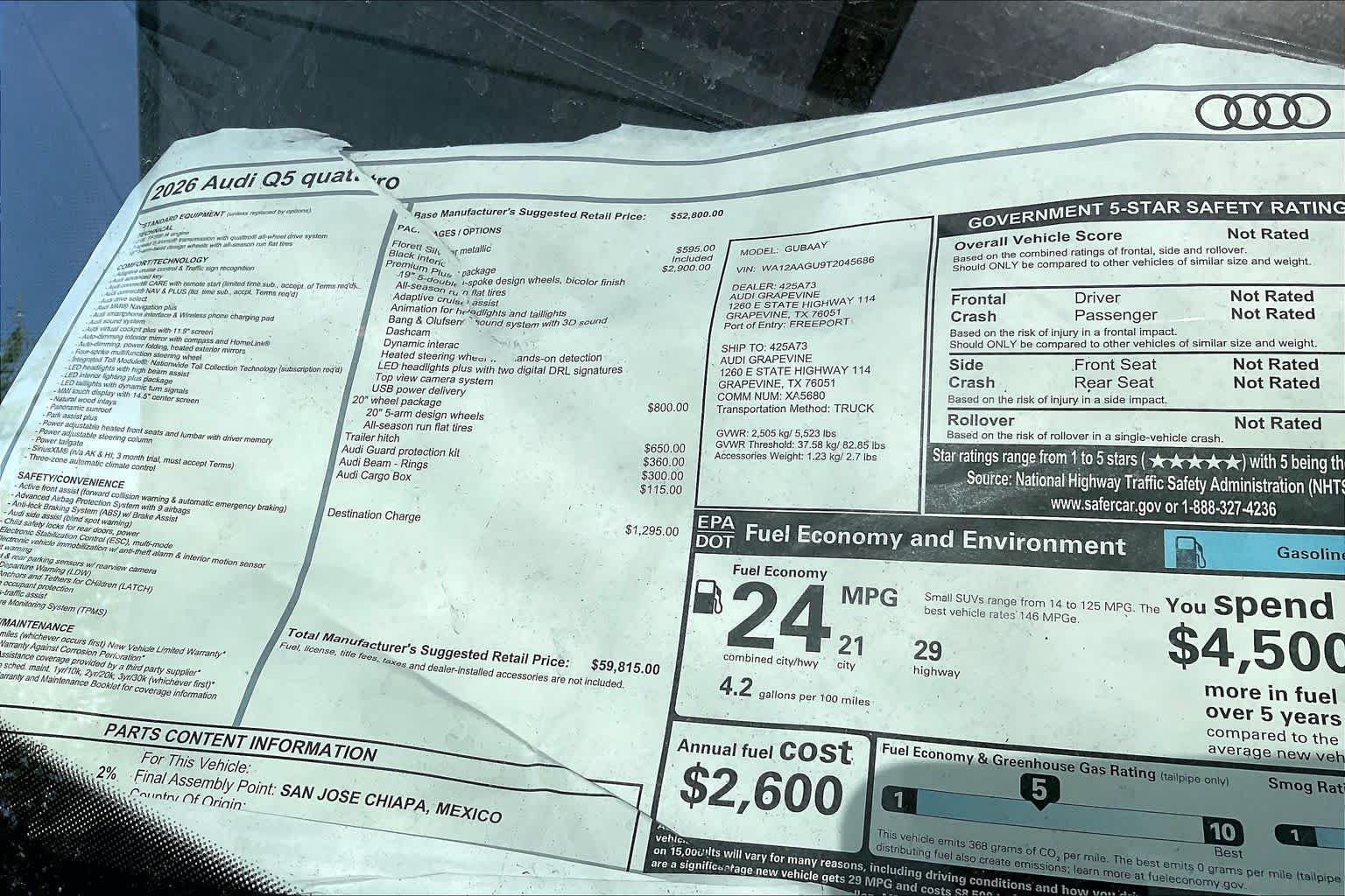 New 2026 Audi Q5 Premium w/ Premium Plus AWD/4WD image 19