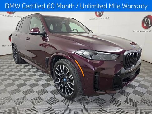 Certified 2025 BMW X5 xDrive50e w/ M Sport Package AWD/4WD image 1
