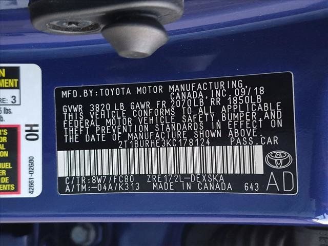 Used 2019 Toyota Corolla SE FWD image 15