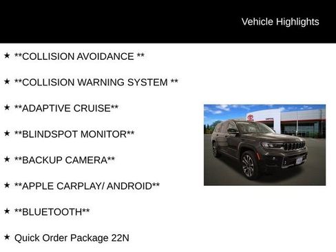 Used 2022 Jeep Grand Cherokee L Overland image 2