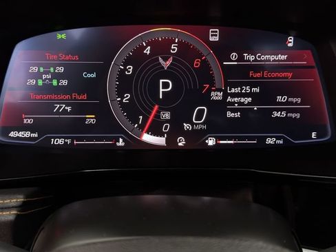 Used 2021 Chevrolet Corvette Stingray Preferred Cpe w/ Z51 Performance Package RWD image 17