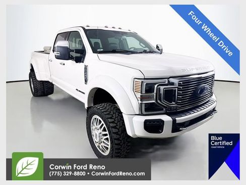 Certified 2020 Ford F450 Platinum w/ FX4 Off-Road Package image 1