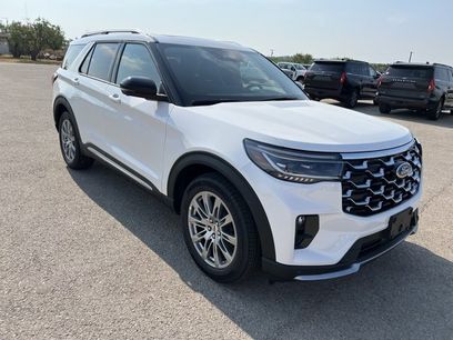 New 2025 Ford Explorer Platinum