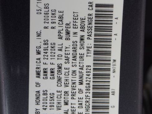 Used 2016 Honda Accord LX image 23