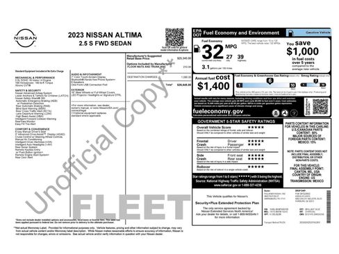 Used 2023 Nissan Altima 2.5 S FWD image 11