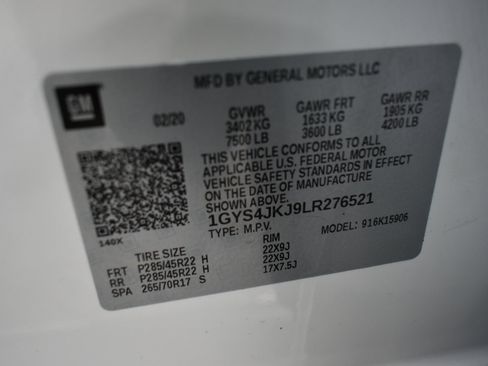 Used 2020 Cadillac Escalade ESV Premium Luxury image 49