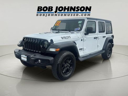 Used 2022 Jeep Wrangler Unlimited Sport AWD/4WD image 3