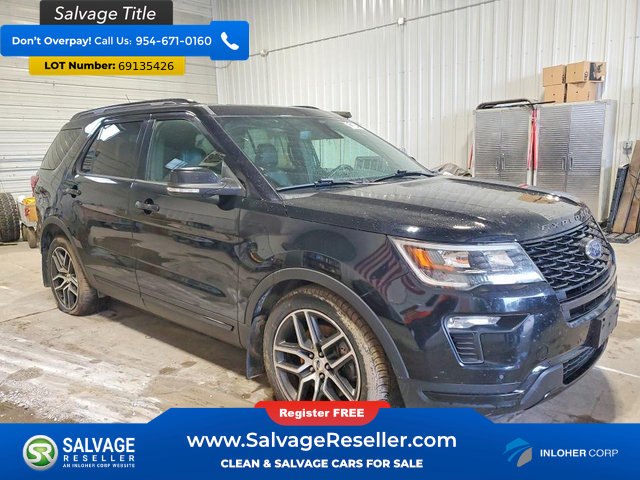 Used 2018 Ford Explorer Sport w/ Equipment Group 401A AWD/4WD image 5