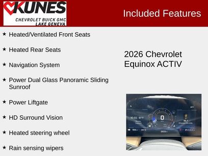 New 2026 Chevrolet Equinox ACTIV w/ Convenience Package III