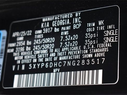 Certified 2022 Kia Telluride S image 37