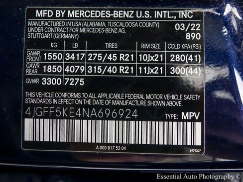 Used 2022 Mercedes-Benz GLS 450 4MATIC image 40