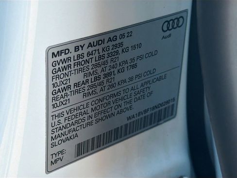 Used 2022 Audi Q8 Premium Plus image 43