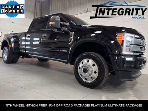 Used 2018 Ford F450 Platinum w/ Platinum Ultimate Package image 1
