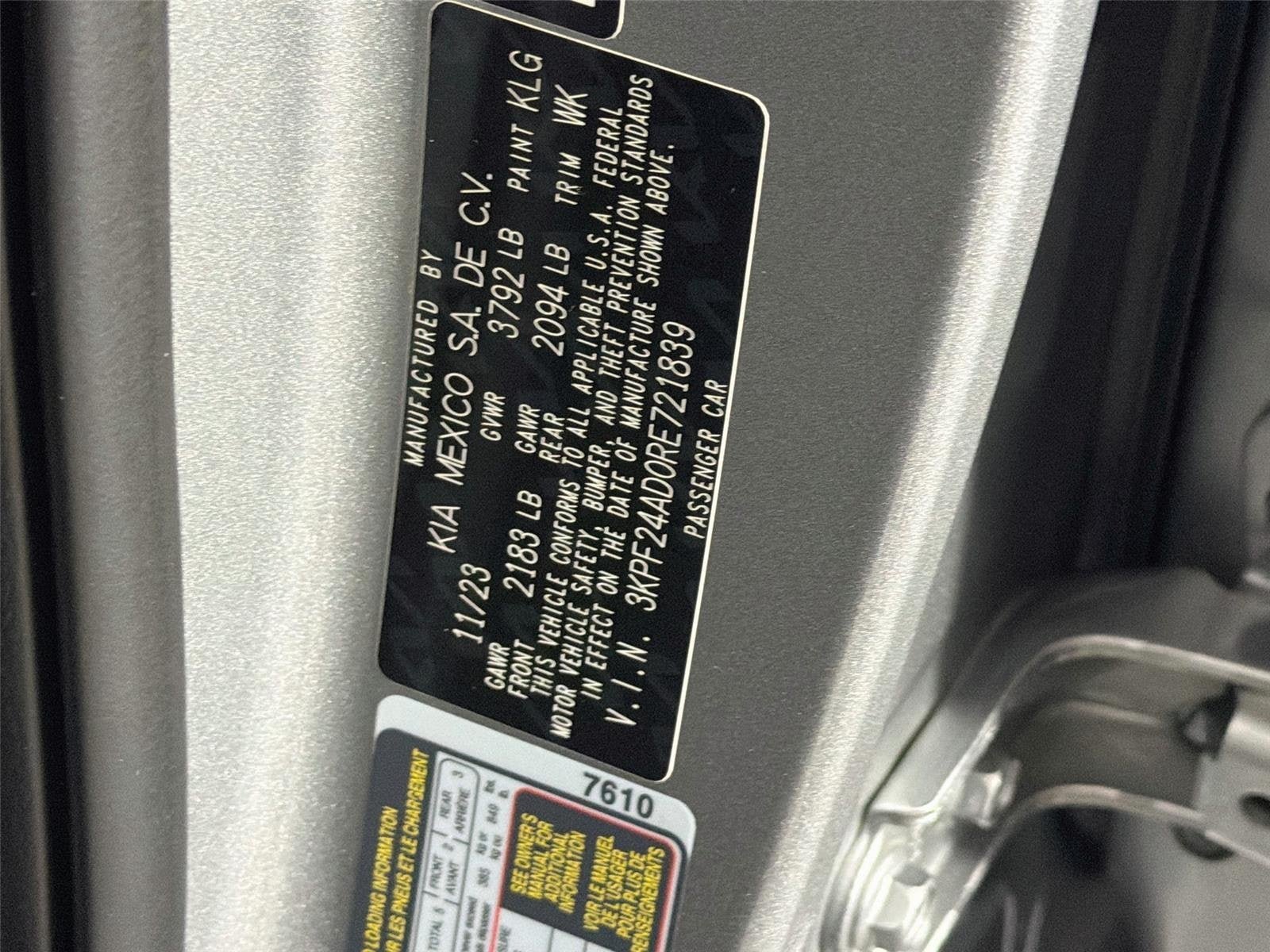 Used 2024 Kia Forte LXS w/ LXS Technology Package FWD image 27