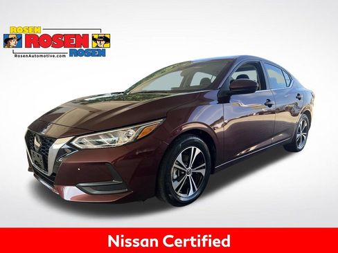 Certified 2023 Nissan Sentra SV FWD image 1
