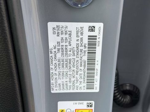 Certified 2026 Honda CR-V EX image 21