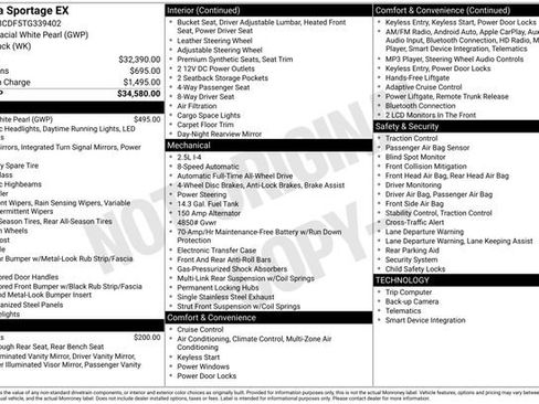 New 2026 Kia Sportage EX AWD/4WD image 32