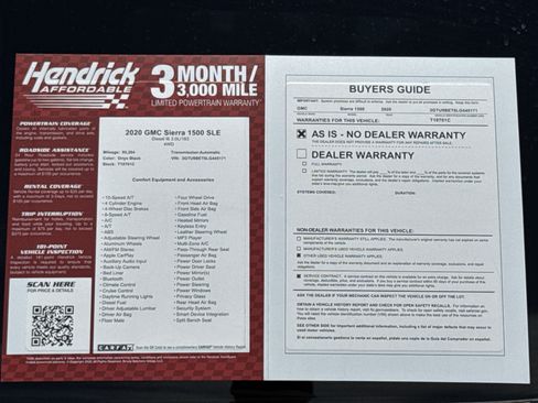 Used 2020 GMC Sierra 1500 SLE w/ SLE Value Package AWD/4WD image 35
