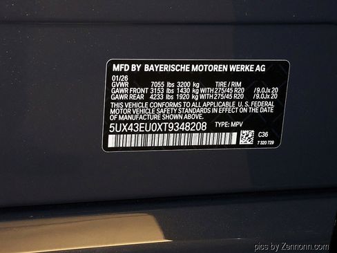 New 2026 BMW X5 xDrive50e w/ M Sport Package image 29