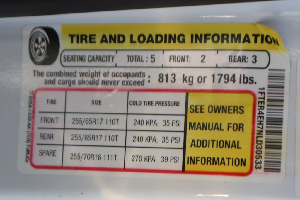 Used 2022 Ford Ranger XL w/ Equipment Group 101A High RWD image 47