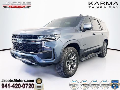 Used 2021 Chevrolet Tahoe Z71 w/ Luxury Package AWD/4WD image 1