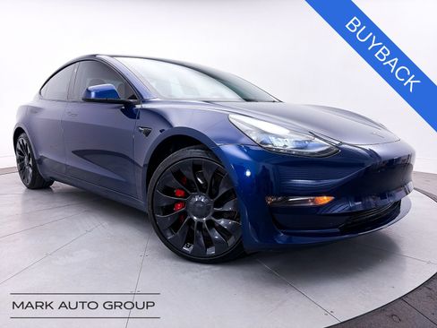 Used 2022 Tesla Model 3 Performance AWD/4WD image 1