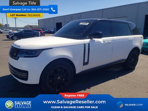 Used 2025 Land Rover Range Rover Long Wheelbase SE image 1