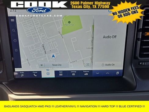 Used 2023 Ford Bronco Badlands w/ Sasquatch Package image 6