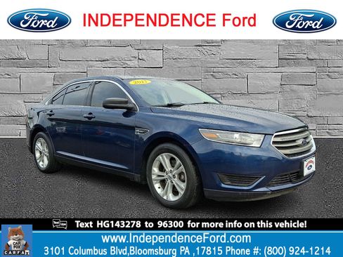Certified 2017 Ford Taurus SE FWD image 1