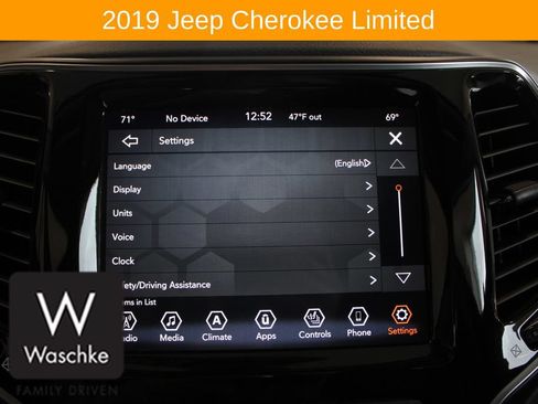 Used 2019 Jeep Cherokee Limited AWD/4WD image 51
