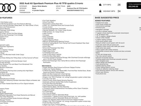 Used 2022 Audi A5 2.0T Premium Plus image 5