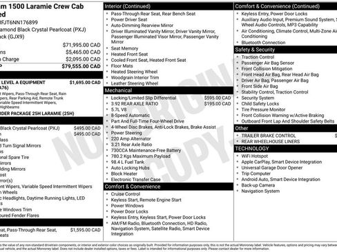 Used 2022 RAM 1500 Laramie AWD/4WD image 25