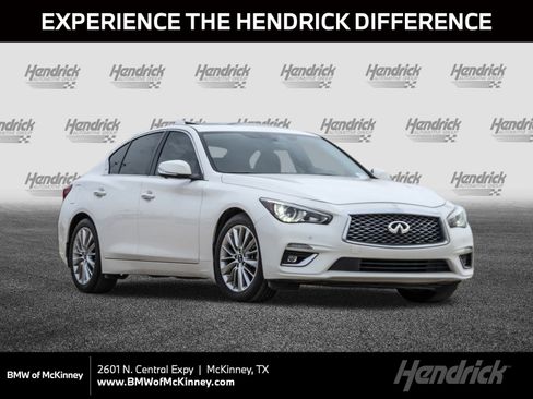 Used 2021 INFINITI Q50 Luxe image 1
