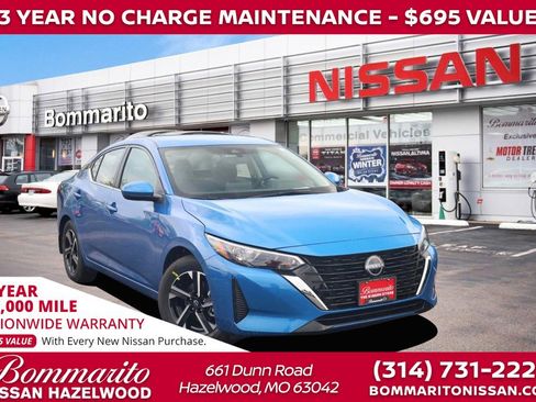 New 2025 Nissan Sentra SV image 1