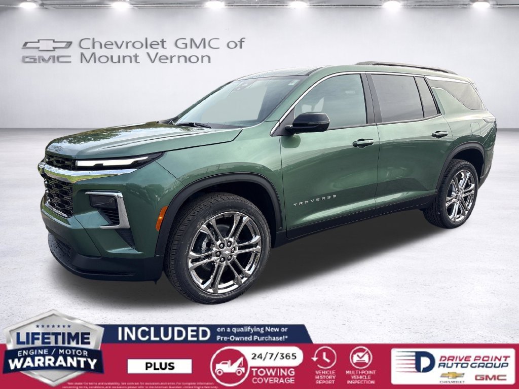New 2027 Chevrolet Traverse LT w/ LPO, Floor Liner Package AWD/4WD 360° Tour
