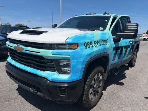 Used 2024 Chevrolet Silverado 2500 Custom w/ Custom Value Package AWD/4WD image 3