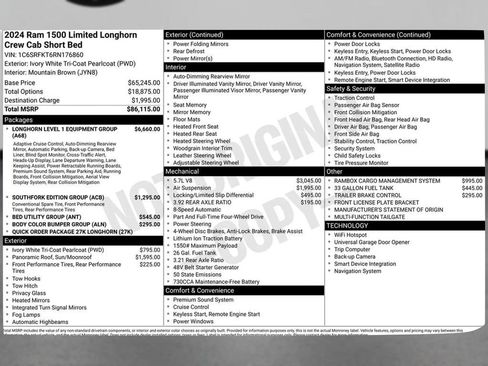 Used 2024 RAM 1500 Limited image 46