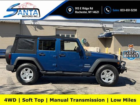 Used 2010 Jeep Wrangler Unlimited Sport AWD/4WD image 4
