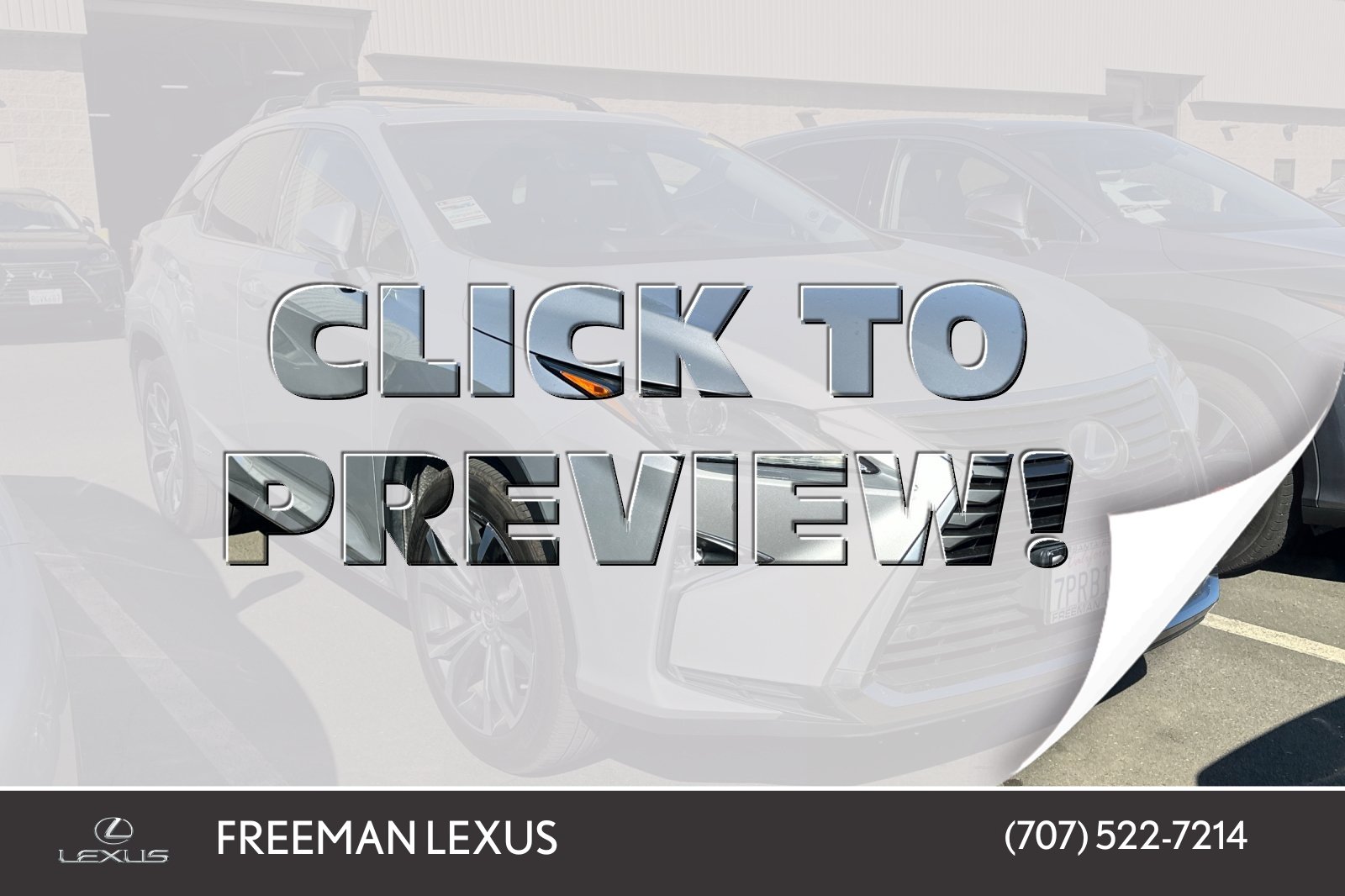 Used 2016 Lexus RX 450h AWD w/ Cold Weather Package image 1