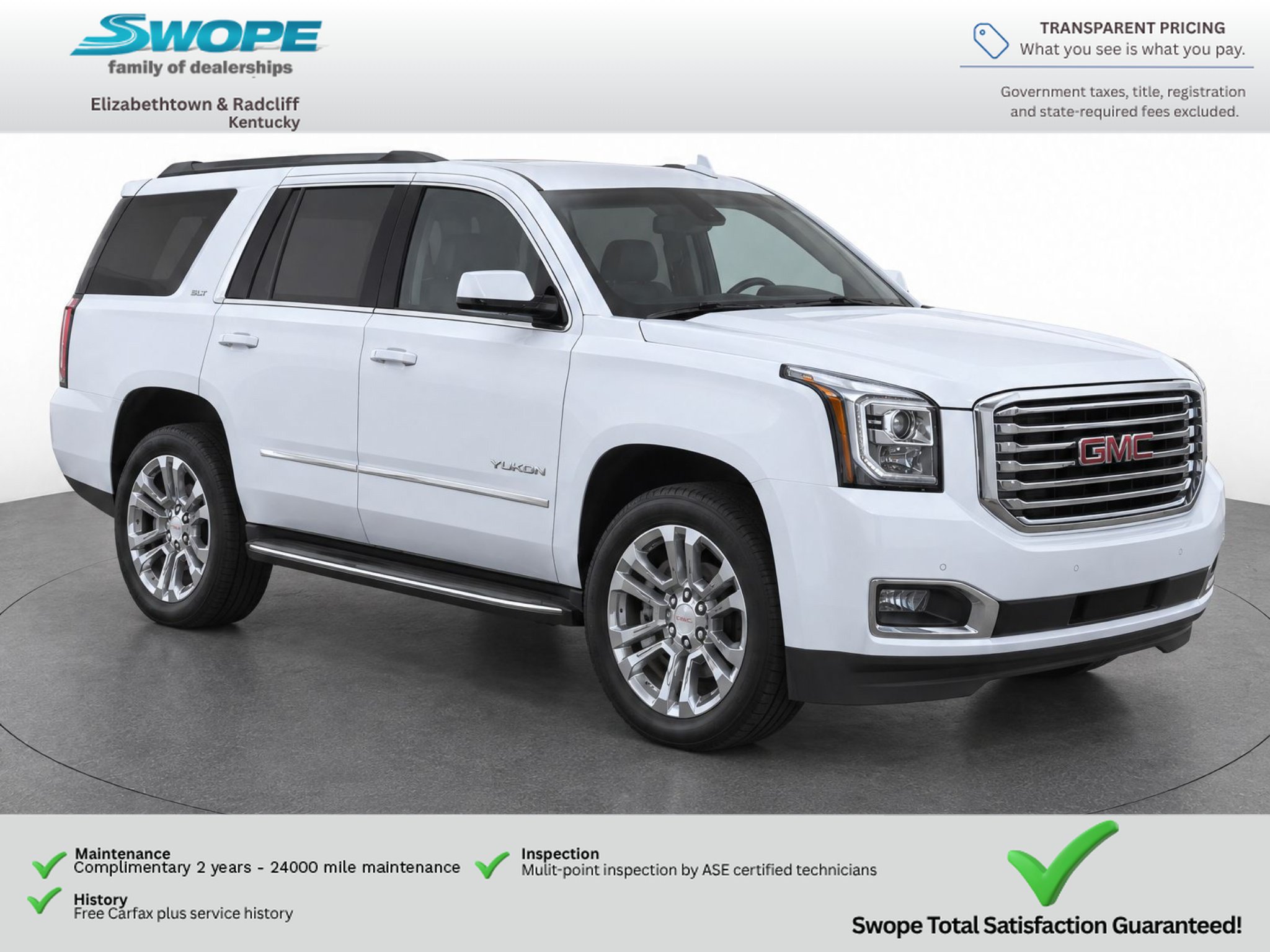 Used 2017 GMC Yukon SLT w/ Premium Edition AWD/4WD image 3
