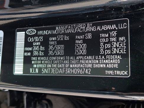 Used 2024 Hyundai Santa Cruz Limited AWD/4WD image 28