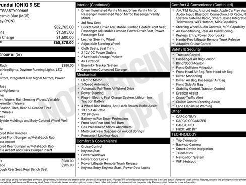 New 2026 Hyundai Ioniq 9 SE image 29