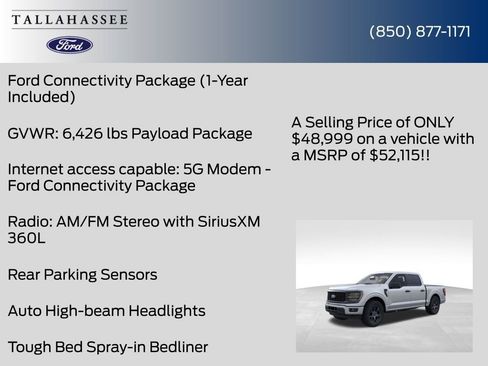 New 2026 Ford F150 STX w/ Equipment Group 200A image 24