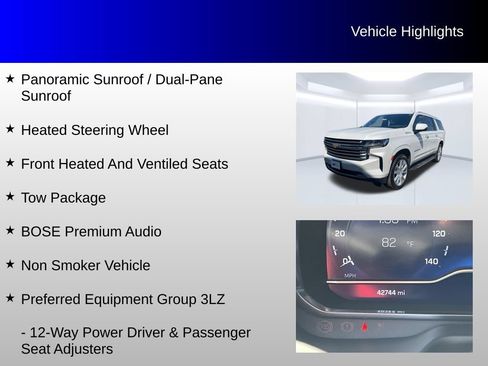 Used 2024 Chevrolet Suburban High Country AWD/4WD image 8