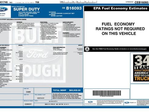 Used 2012 Ford F350 Lariat w/ Chrome Pkg image 11